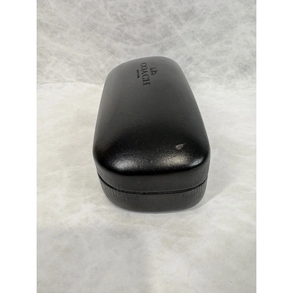 Coach New York Black Hard Clamshell Sunglasses‎ Eyeglasses Case